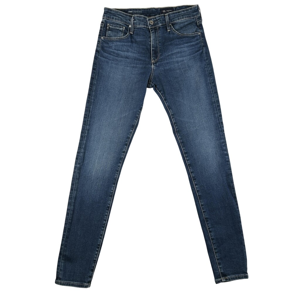 AG Adriano Goldschmied Jeans Womens 29 Medium Wash Blue Farrah High Rise Skinny